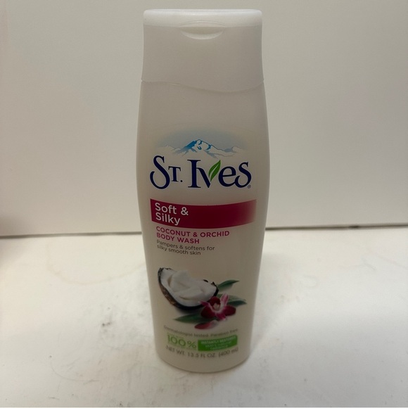 St. Ives Soft Silky Body Wash Coconut and Orchid 13.5 OZ HTF,New Products : American Fashion Style Bags On Sale